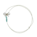 Whisper Bow Silver Bracelet