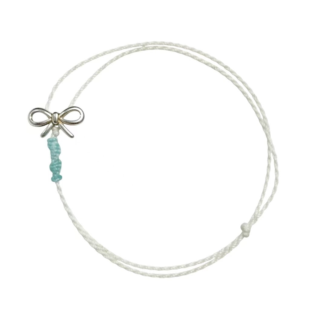 Whisper Bow Silver Bracelet
