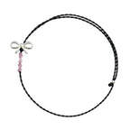 Whisper Bow Silver Bracelet