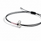 Whisper Bow Silver Bracelet