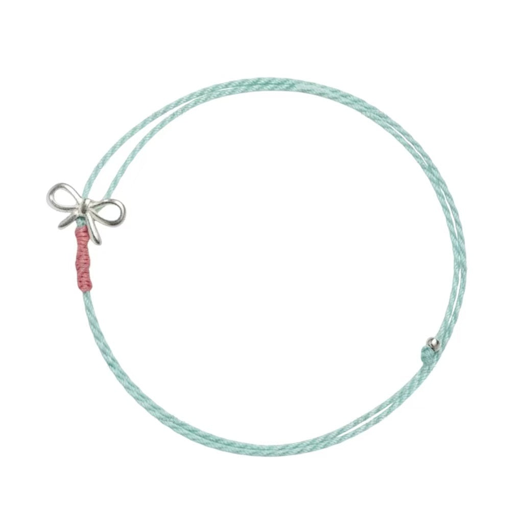 Whisper Bow Silver Bracelet