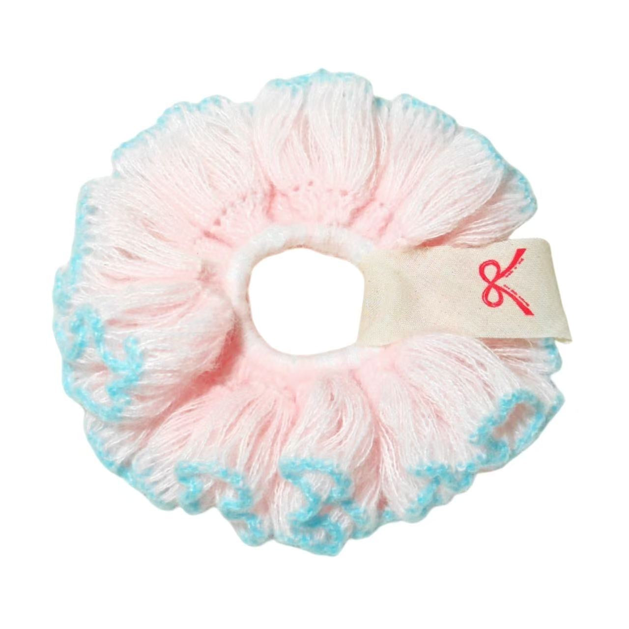 Doughnut Fuzzy Scrunchie