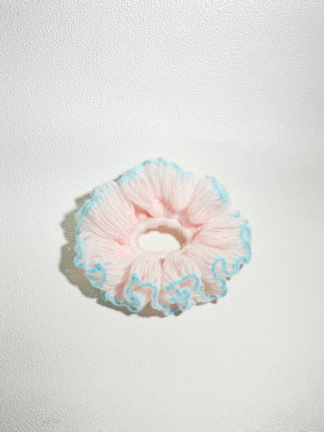 Doughnut Fuzzy Scrunchie