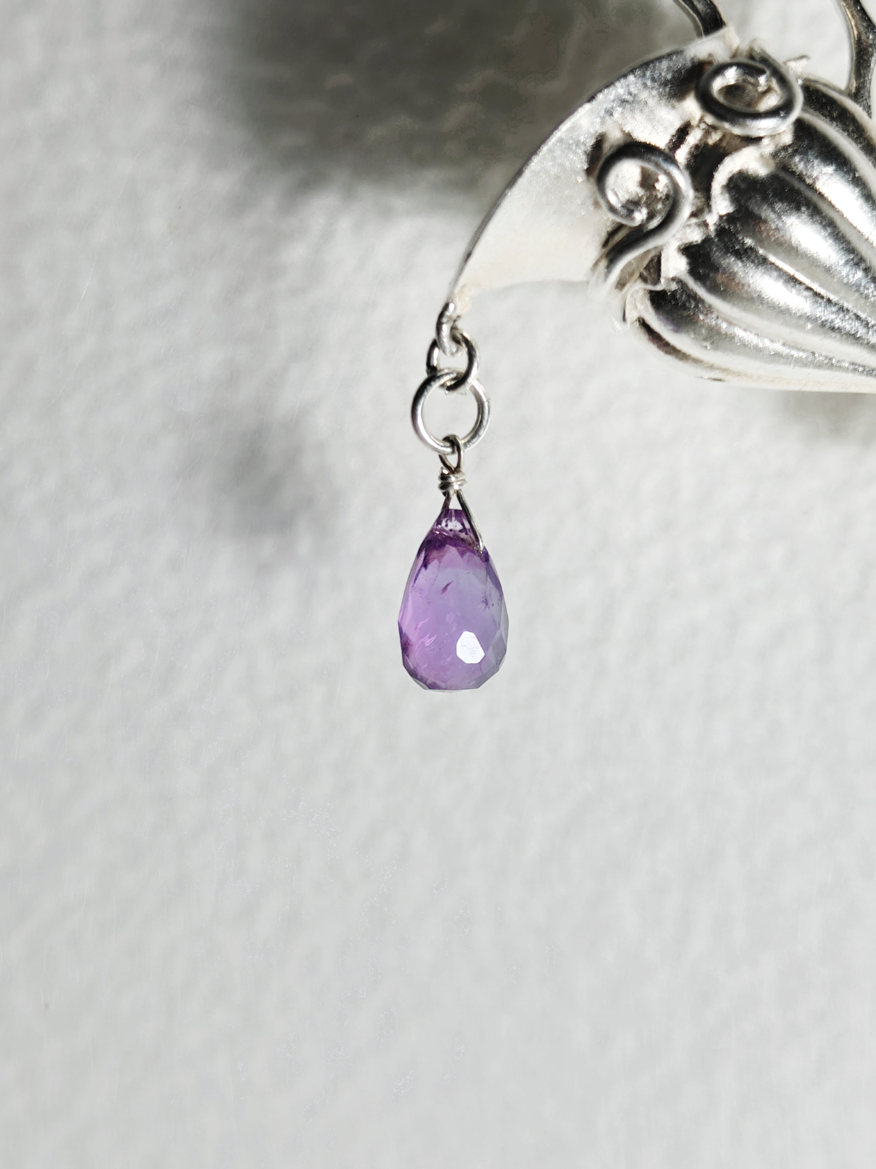 Dionysus Purple Reign Drop Pendant