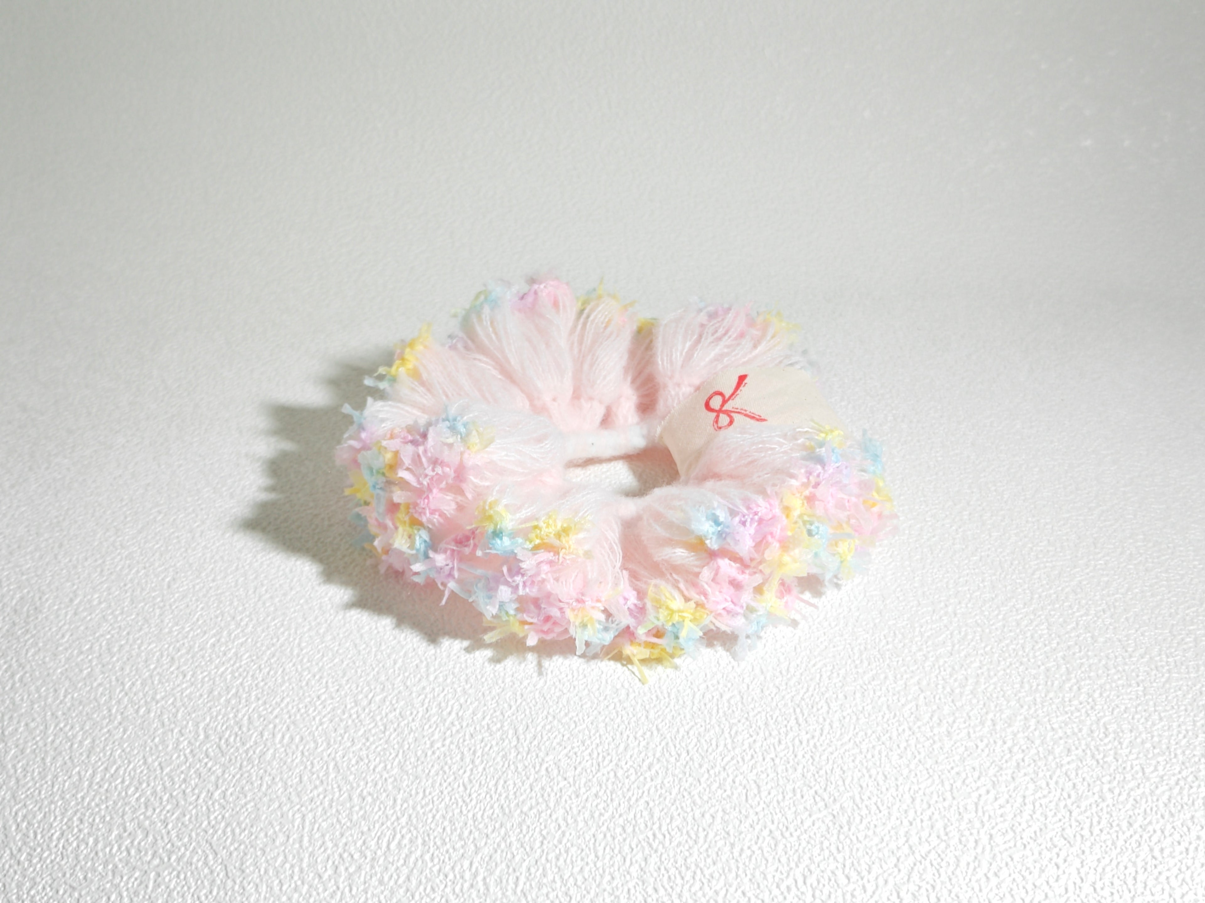 Doughnut Fuzzy Scrunchie