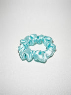 Noir Silk Scrunchie Small