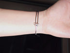 Whisper Bow Silver Bracelet