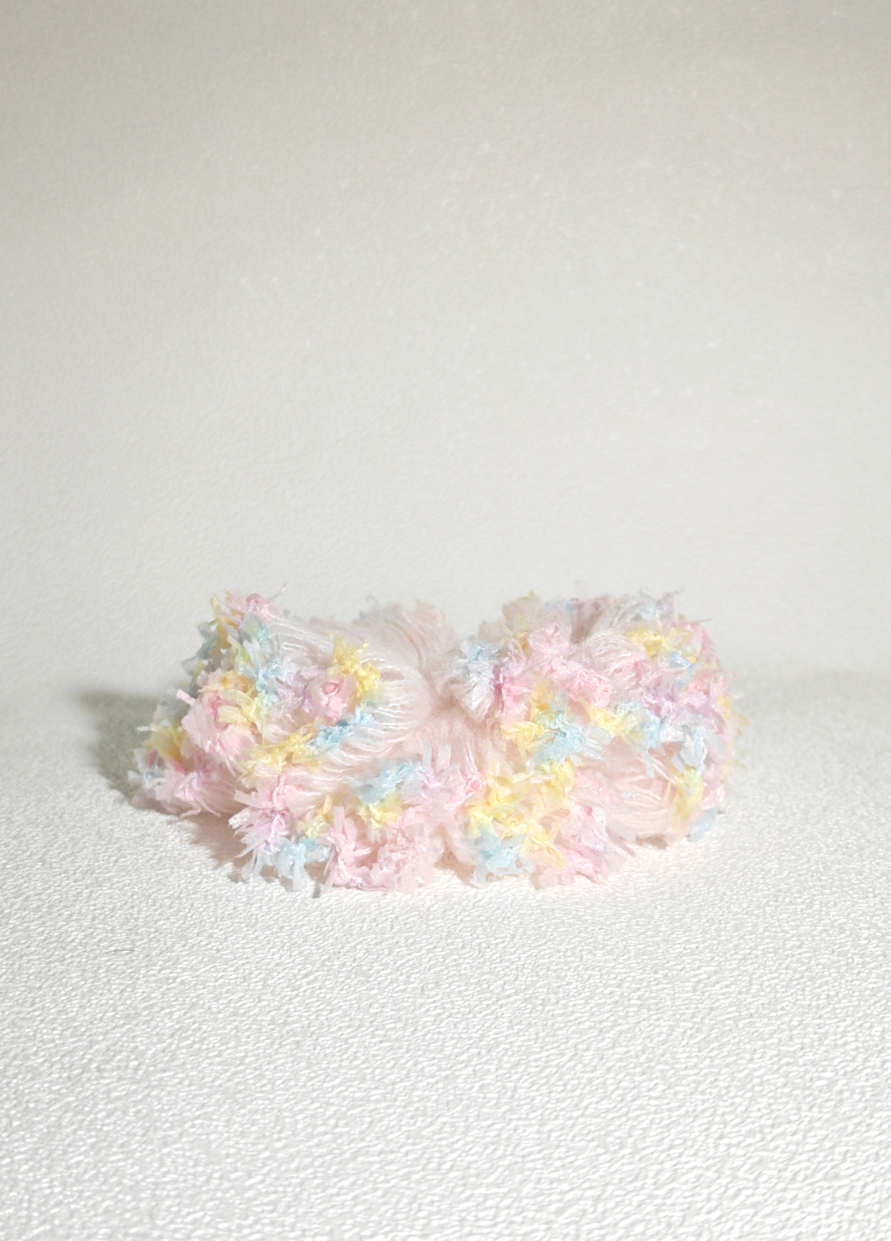 Doughnut Fuzzy Scrunchie