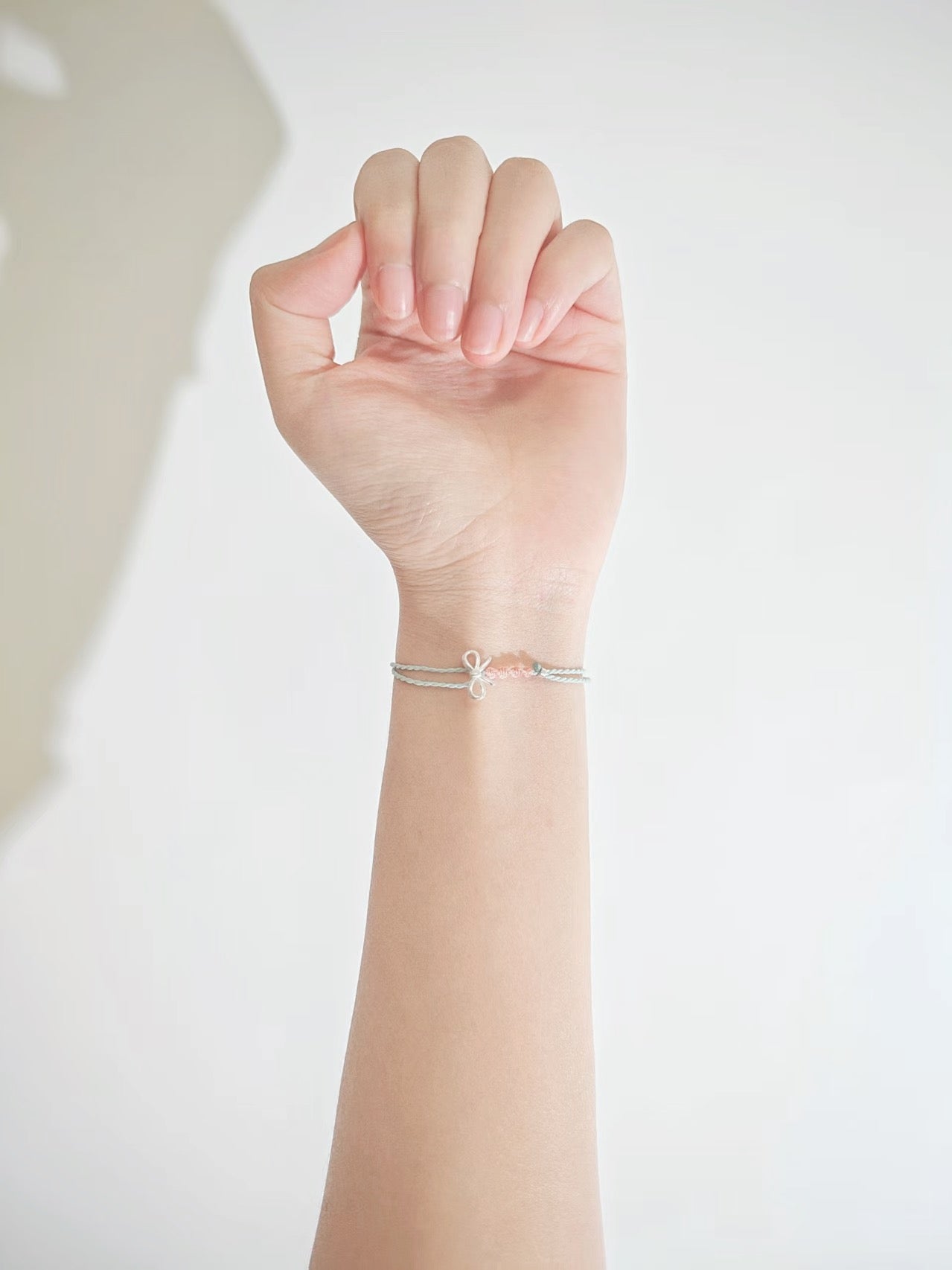 Whisper Bow Silver Bracelet