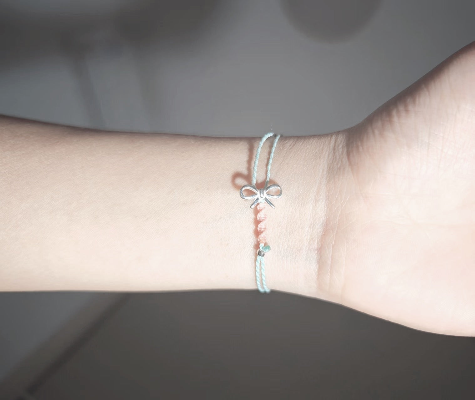 Whisper Bow Silver Bracelet