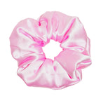 Noir Silk Scrunchie Medium