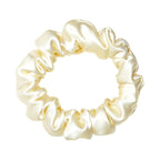 Noir Silk Scrunchie Small