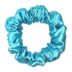 Noir Silk Scrunchie Small