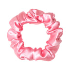 Noir Silk Scrunchie Small