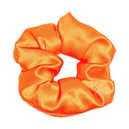Noir Silk Scrunchie Medium