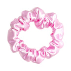 Noir Silk Scrunchie Small