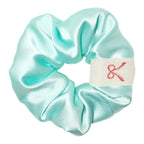 Noir Silk Scrunchie Medium
