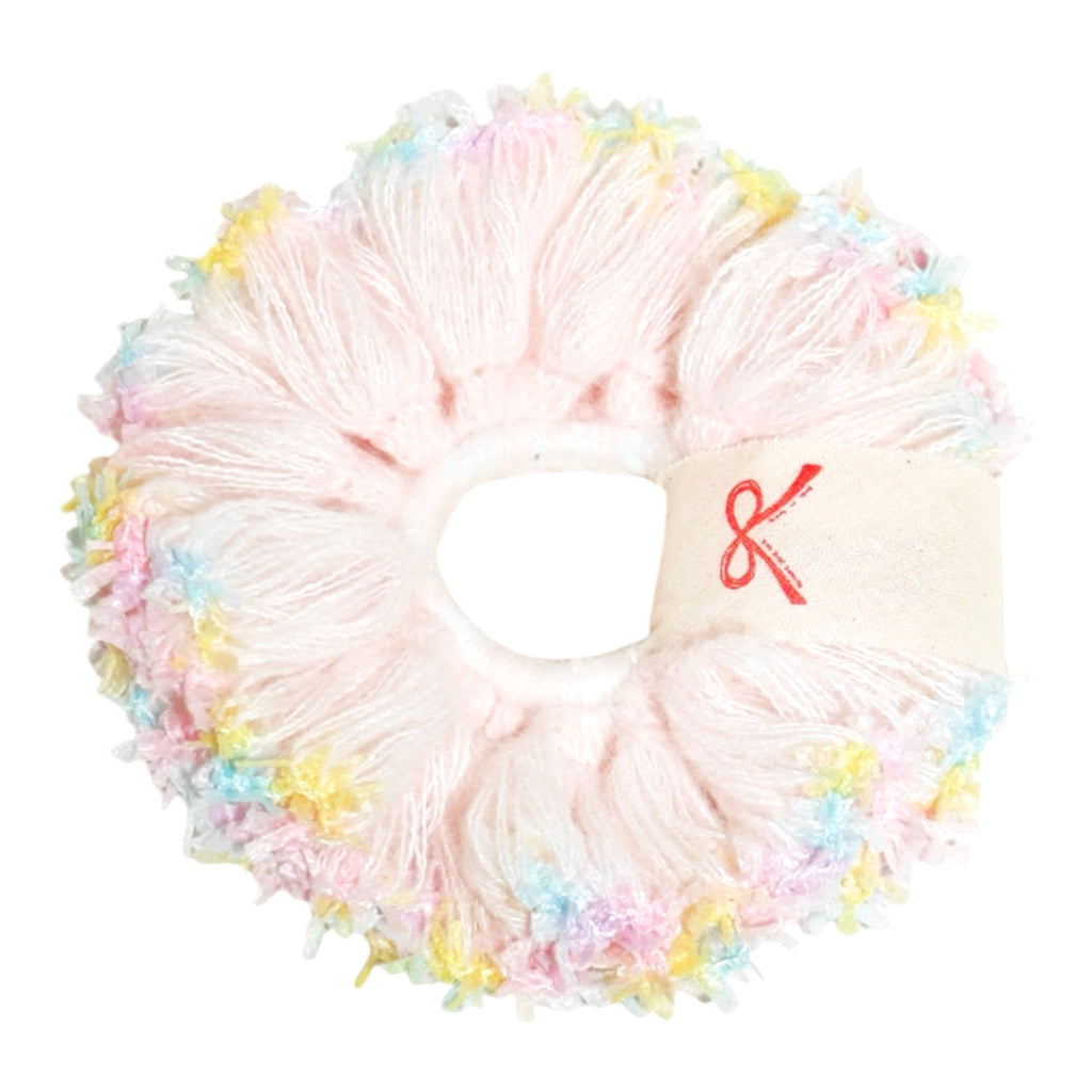 Doughnut Fuzzy Scrunchie
