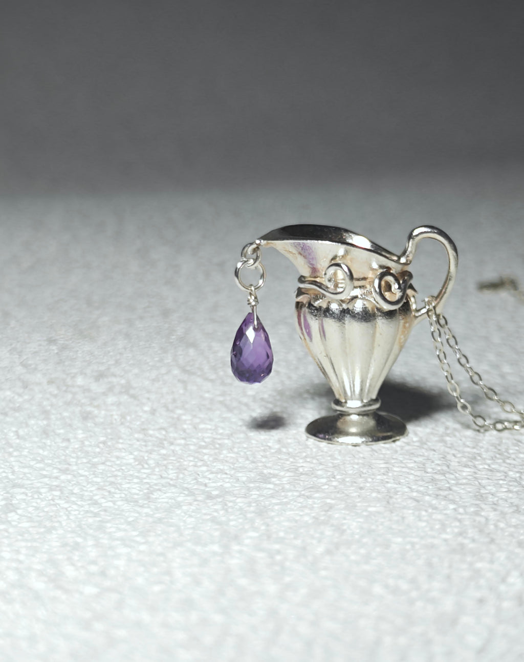 Dionysus Purple Reign Drop Pendant