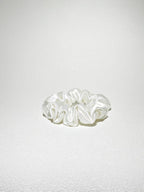 Noir Silk Scrunchie Small