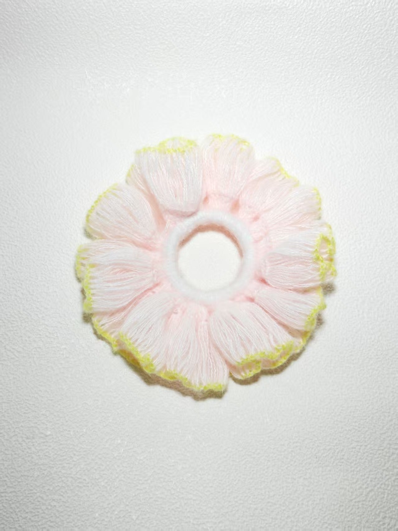 Doughnut Fuzzy Scrunchie