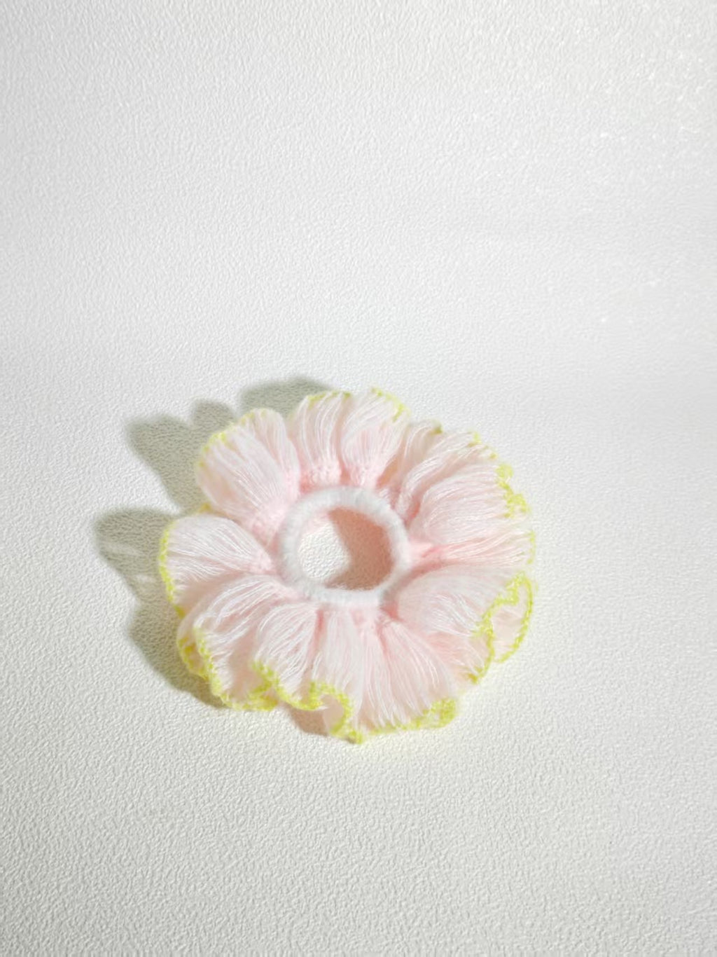 Doughnut Fuzzy Scrunchie