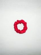 Noir Silk Scrunchie Small