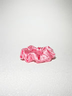 Noir Silk Scrunchie Small
