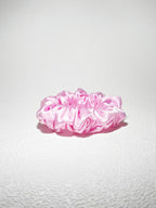 Noir Silk Scrunchie Small